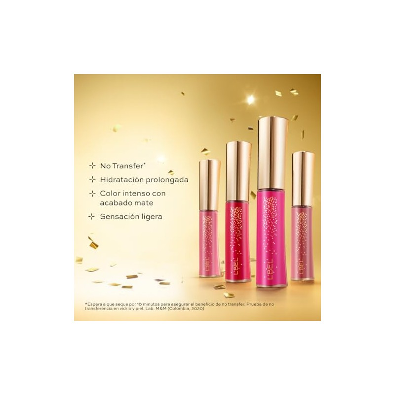 L'BEL - Infini Absolu Labial Liquido Edición Limitada Color Rosé