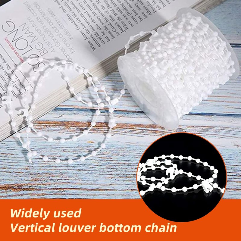 GETUOPT Vertical Blind Bottom Chain for 3.5 Inch/ 89 mm