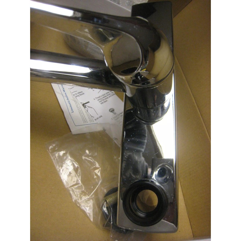 Structured Flow Kitchen IN-Deck 912009LF KL8112-C-LF 8" Faucet Chrome Finish