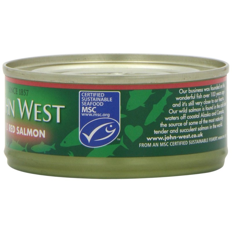 John West Red Salmon 105 g (Pack of 4)