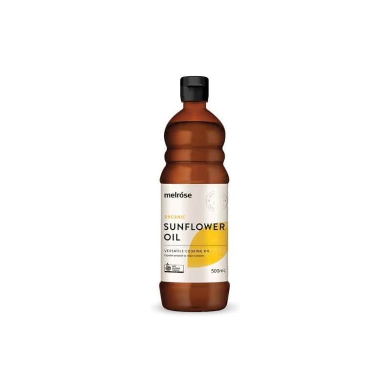 MELROSE Organic Sunflower Oil 500 ml, 500 ml