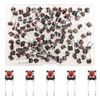 120pcs 6mm 2 Pin Momentary Tactile Tact Push Button Switch