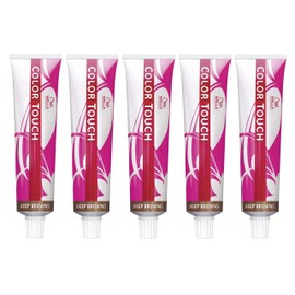 Wella Professionals Color Touch 4/0 Medium Brown 60 ml Pack of 5