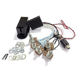 SAPHUE Pre-wired 3 Band Active Bass Circuit Active & Passive EQ Equalizer Electric Bass Preamp Circuit