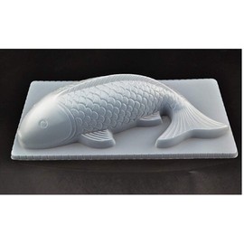 Giftshop12 Plastic Koi Fish Goldfish Shaped Mold Size Large 12-Inch