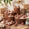 JellyArch 50 Pcs Mini Poop Keychains Bulk Tiny Fake Poop