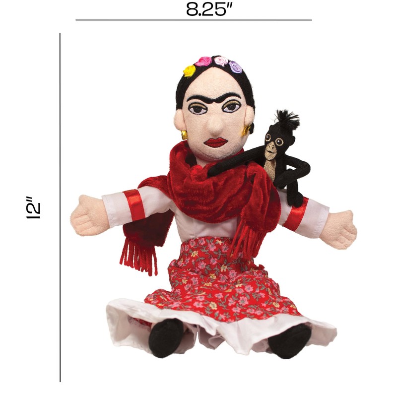The Unemployed Philosophers Guild Frida Kahlo Doll - 12" Soft