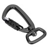 Carabiner Clip Auto Locking Square Bottom 360 Rotational Hook Accessory