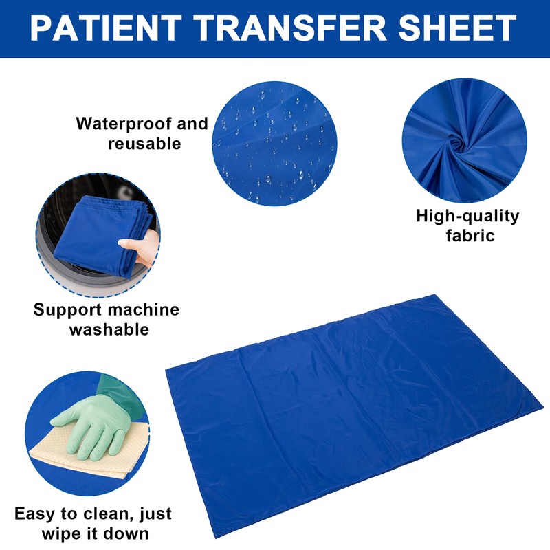 Sliding Sheet for Bedridden and Elderly (72 x 120 cm,