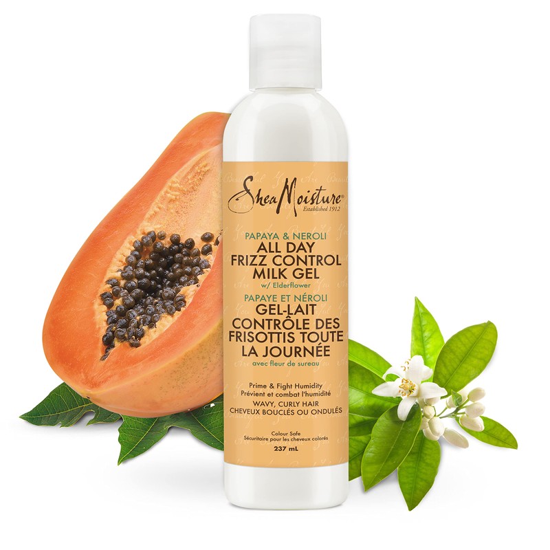 SheaMoisture Milk Gel for Wavy Curly Hair Papaya and Neroli