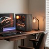 darkFlash DS900WS(2025) ATX PC Case, Genuine Walnut Wood, High Airflow,