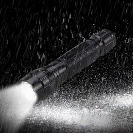 Comunite LED Flashlight Single Mode, Super Bright Tactical Flashlights, Small Portable Water Resistant Handheld Flash Lights for Camping, Hiking, Emergency