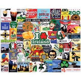 White Mountain - I Love Ireland, 1000 Piece Jigsaw Puzzle, Ireland Puzzle