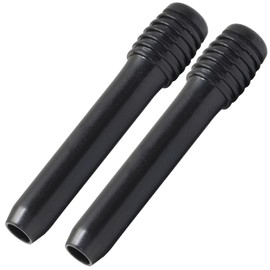 AERZETIX - C65381-Set of 2 locking knobs - compatible with Vw, Seat 1H0837187A, 1H0837187A01C, 17S8371879B9 - plastic - colour black - car, door pin door knob