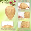 ZeeDix 2 Pack Wasp Nest Decoy for Outdoor(8.66"×11")