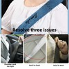 Extra-Long Car Seat Belt Cover Comfortable & Stress-Relieving Durable and