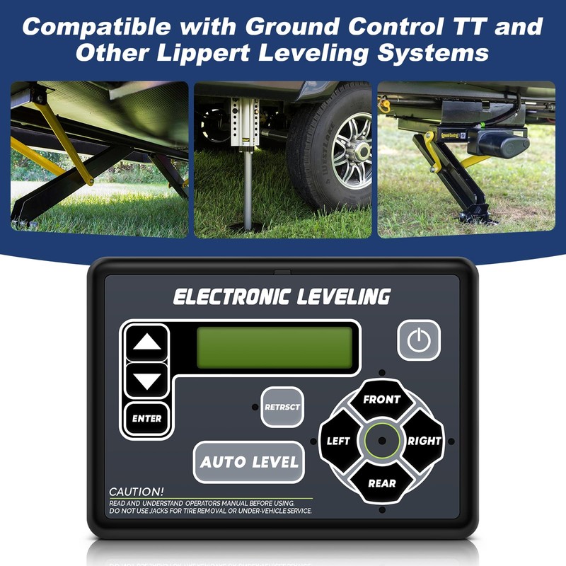 421484 RV Leveling System Touchpad Control Panel for RV 5th