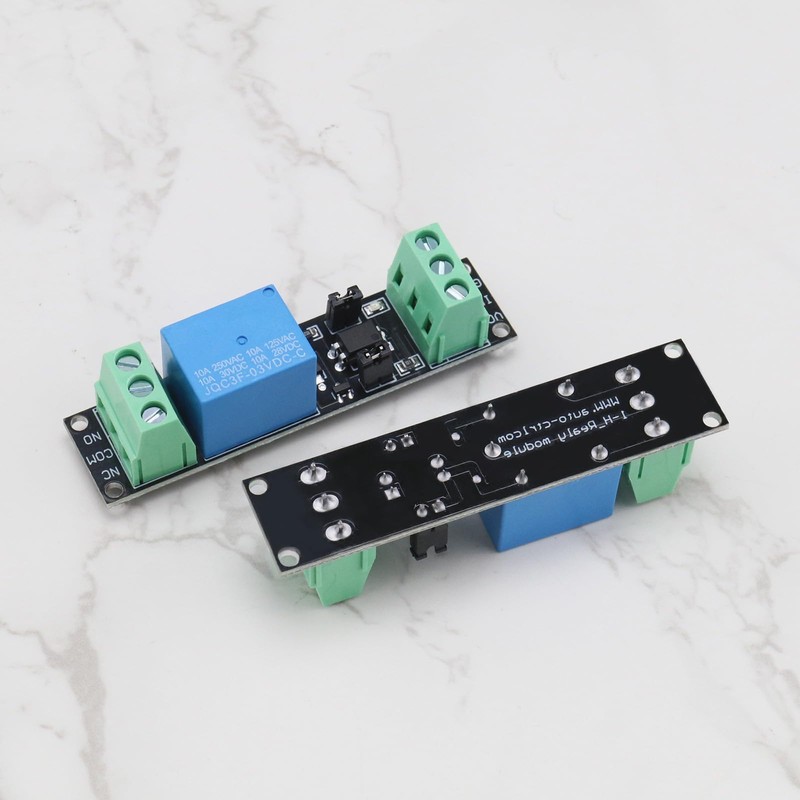 YINETTECH 5pcs 3V Relay Power Switch Board 1 Channel Optocoupler