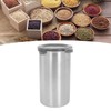 Storage Canister 1400ml Food Storage Container Stainless Steel Airtight Transparent