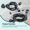 Tail Lamp Wiring Harness Driver and Passenger Side Fit for