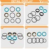 SPJIUQI Steering Cylinder Hydraulic Seal Kit for Kubota K2561-16600, H12200