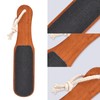 KAZIPOP 2PCS Foot File Foot Rasp Wooden Handle Pedicure Tool