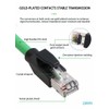 DRRI M12 - Cable blindado Ethernet de 4 pines macho