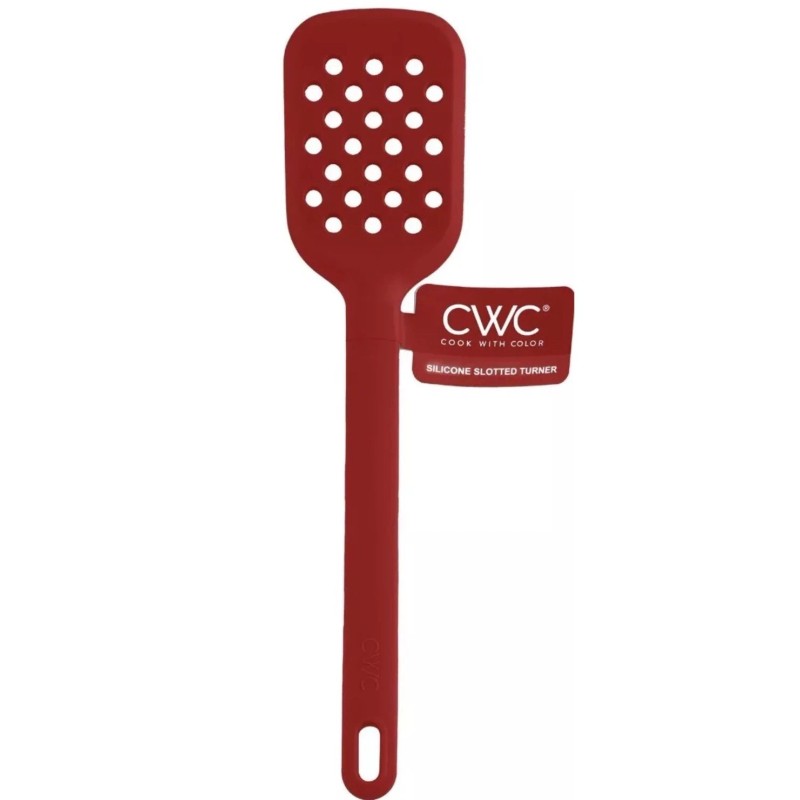 Cook With Color 5 Silicone Slotted Turners 12” Kitchen Tools