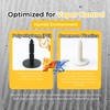 OKQX 150-Pack 1 3/8'' Christmas Tree Vapor Barrier Fasteners -