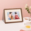 Small Photo Frame 3.5x5 inch, Made of Real Wood, mini