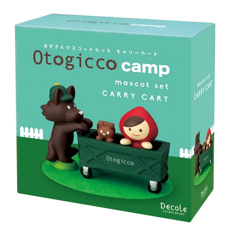 Decore Corporation TG-86652 Miniature Miscellaneous Goods Otobiko Camping Little Red