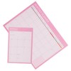 Operitacx 2pcs Weekly Monthly Planner Notepad Cute Paper Scheduling Checklist