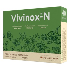 Vivinox-n Medicamento Herbolario 40 Tabletas