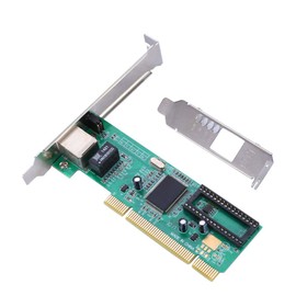 PCI Network Card, PCI One-Port Realtek 8169 PCI Network Card 10/100/1000Mbps Gigabit Ethernet