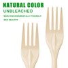 Compostable Forks 150 Count Disposable Forks Cutlery Heavy-Duty Utensils for