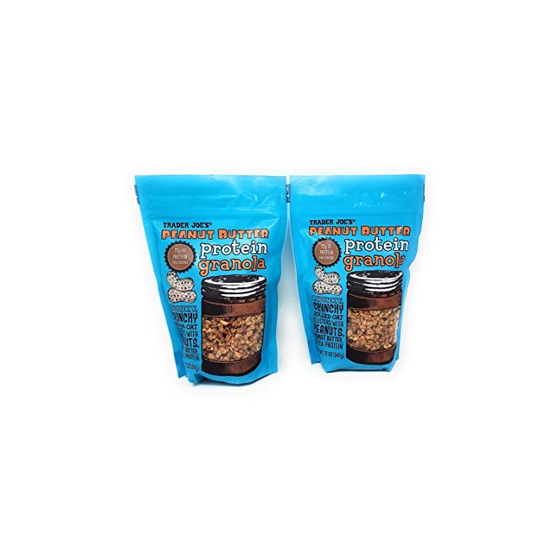 Trader Joe's Peanut Butter Protein Granola Net Wt. 12 Oz