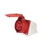 ExcInter 5PIN 32A Wall mounted socket Industrial Plug Sockets 2P+E