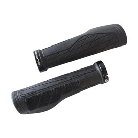 Pair of Handles Eleven Anatomically Shaped Black with Locking Ring