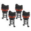 X AUTOHAUX Pack of 4 Kayak Drain Plug Kit, Nylon