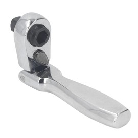 Carraca de 1/4 de Pulgada, Carraca 2 en 1 Cabeza Flexible Llave de Carraca de Liberación Rápida de 72 Dientes Llave de Vaso Profesional Llave Multifunción Herramienta de Reparación