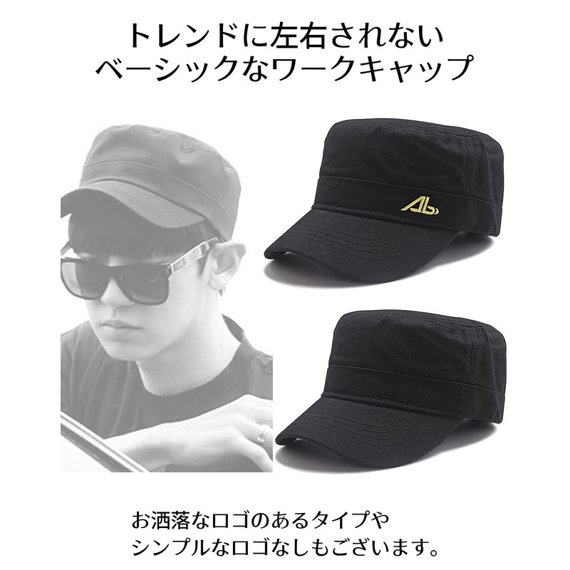 Laquest Large Size, Deep, Cotton, Work Cap, Hat, Head Circumference,