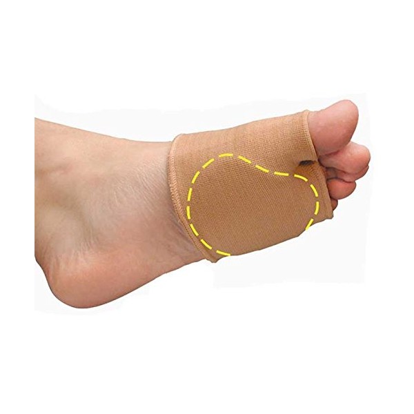Complete Medical Visco-Gel Ball-of-Foot Protection Sleeve Left, Large, 1 Pound