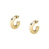 Morellato Creole women's hoop earrings made of steel, PVD gold,