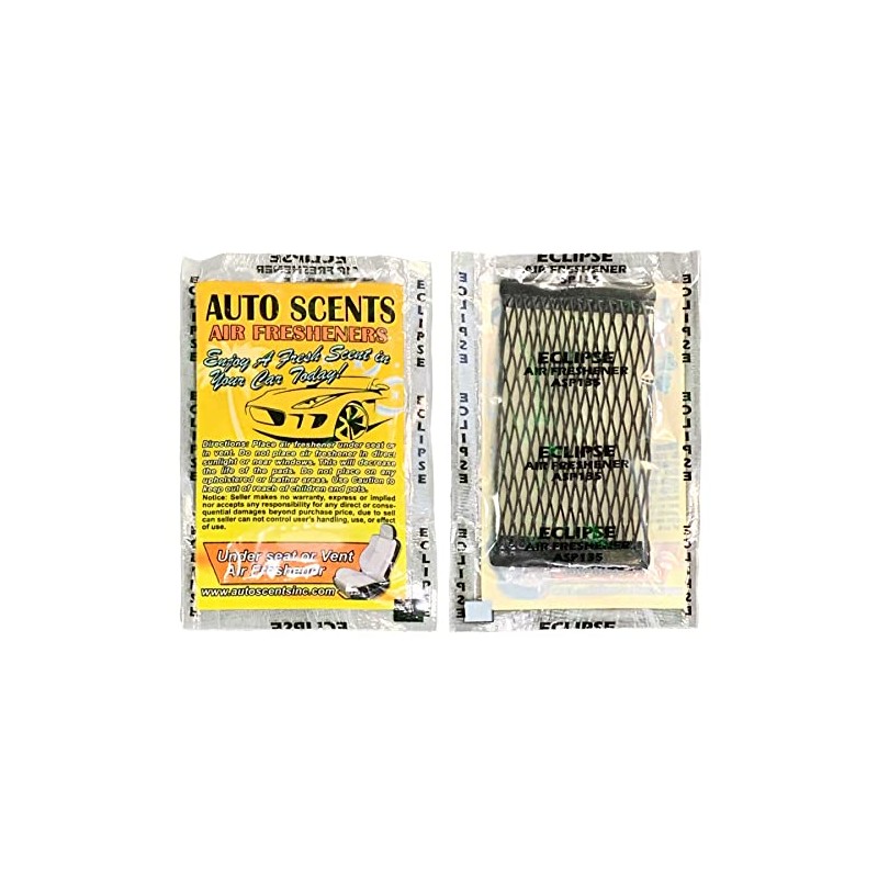 Individually Wrapped - Professional Car Air Freshener Pads - Remove