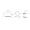 sourcing map Oil Bar Pack of 10 Plain Bearings, 6