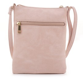 DELUXITY Crossbody Purse Bag Shoulder Bag Multi Pocket Zipper Purse | Mint