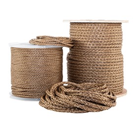 SGT KNOTS Hollow Braid ProManila - Lightweight Multi-Purpose Rope, Moisture and Element Resistant (1/4" x 25ft, Tan)