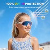 BangLong Kids Polarized Baseball Sunglasses, UV400 Sports Glasses Ages 8-16