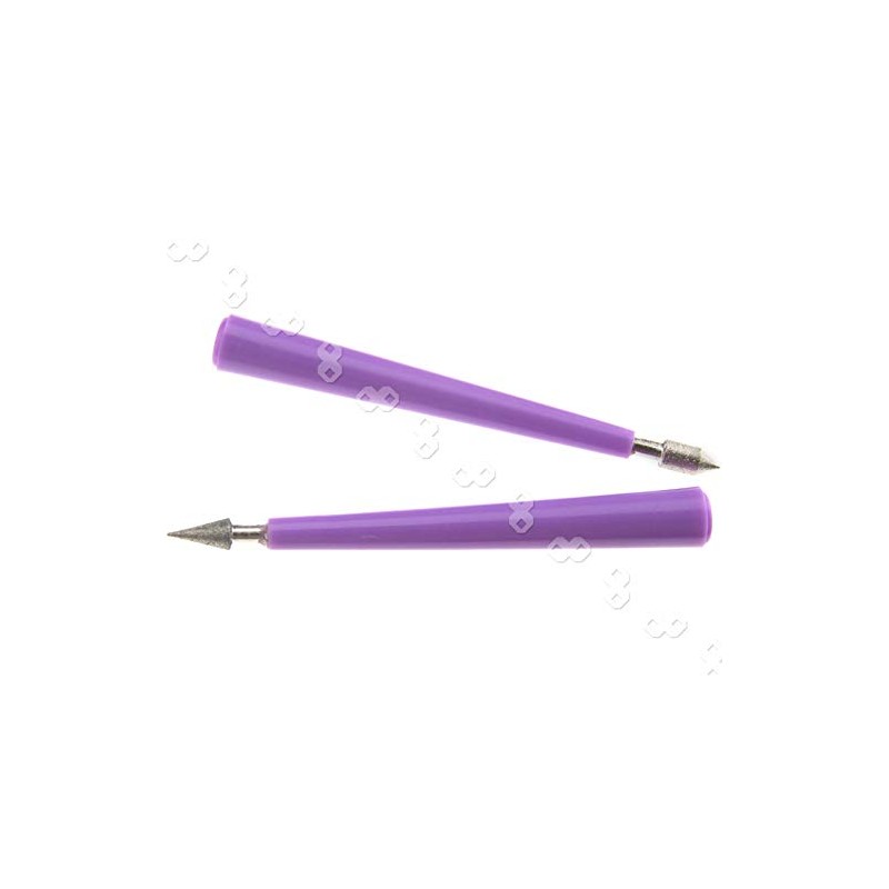 YINETTECH A Set of 4 Diamond Tips Pearl Reamer Beading