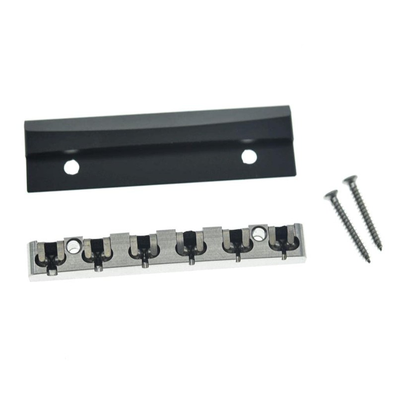 KAISH Stainless Steel Guitar Nut Electric Guitar Roller Nut for